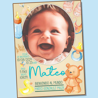 PATÍN DE ORO PERSONALIZADO CROMOS VARIOS TAMAÑOS