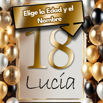 PHOTOCALL CUMPLEAÑOS PERSONALIZADO DE LONA