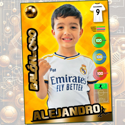 Balón de Oro Personalizado