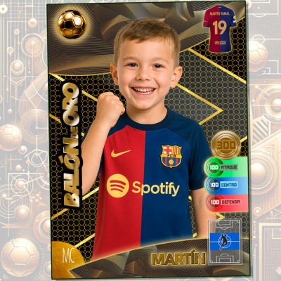 Balón de Oro Personalizado