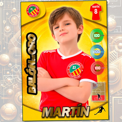 Balón de Oro Personalizado